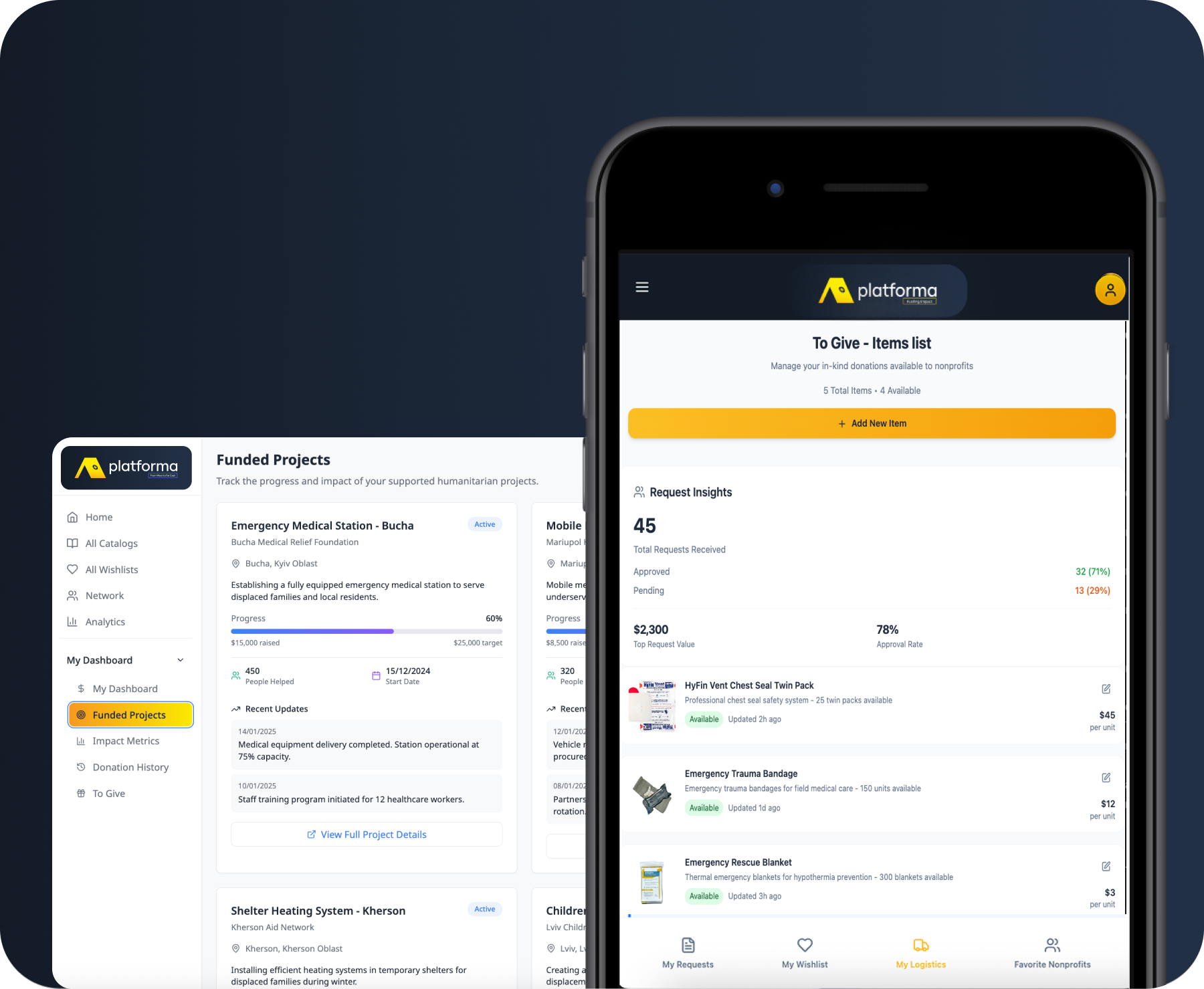 Donor Mobile App